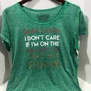 Rocket girl plus size 2X Christmas T-shirt top